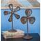 15" Gray Metal Industrial Propeller Sculpture, 2ct.